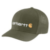 Carhartt Rugged Flex® Fitted Canvas Mesh-Back Logo Graphic Cap