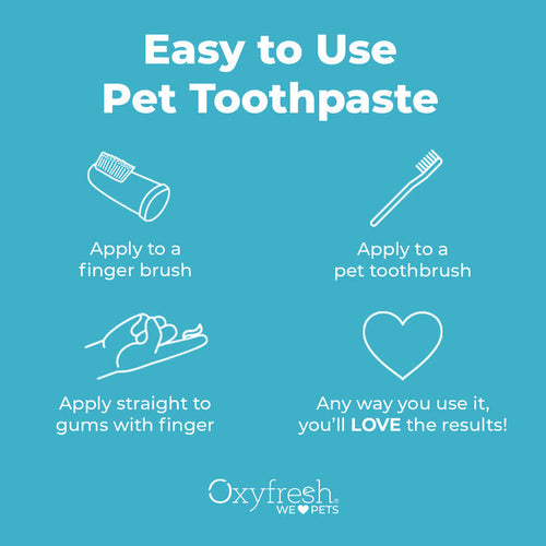 Oxyfresh Premium Pet Toothpaste | Best Way To Clean Pet Teeth & Remove Plaque