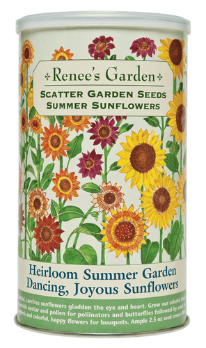 Renee’s Garden Scatter Gardens Heirloom Summer Garden Dancing, Joyous Sunflowers