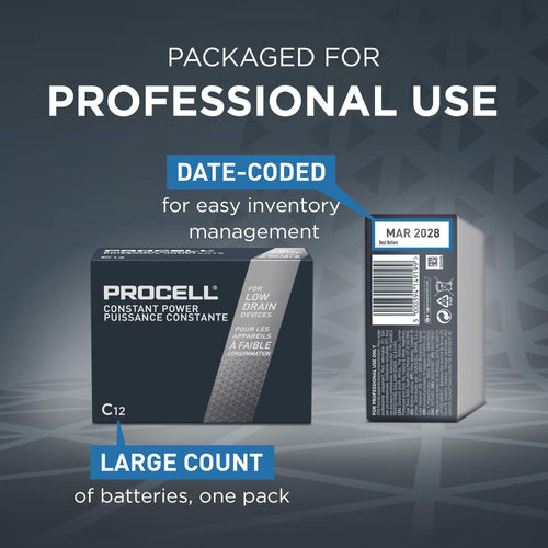 Procell Alkaline Constant C, 1.5V