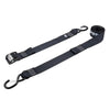 Keeper Products 2” x 10’ Cam Buckle Tie-Down with S hooks