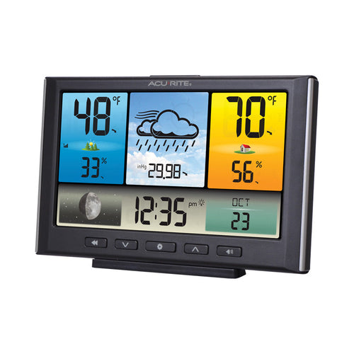 AcuRite Digital Weather Station / Weather Clock with Color Display