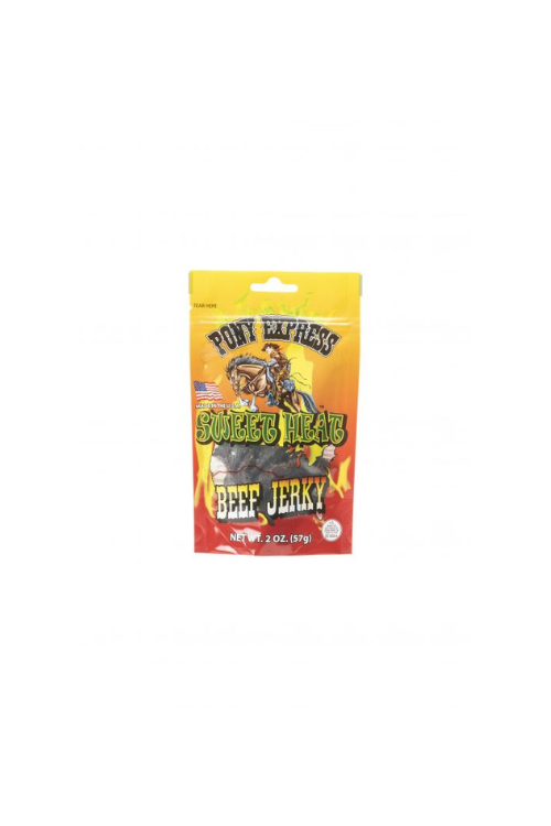 Pony Express Foods Sweet Heat Beef Jerky (2 oz / 1 oz)