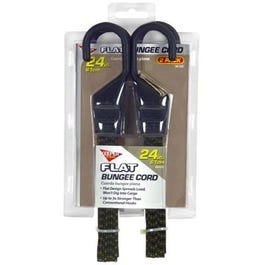 Flat Bungee Cord, Camo, 24-In., 2-Pk.