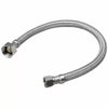 B & K Industries Faucet Supply Line Braided Stainless Steel 3/8 X 1/2 X 36