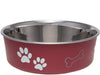 Loving Pets Merlot Bella Bowl