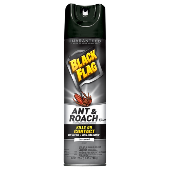 BLACK FLAG ANT & ROACH KILLER UNSCENTED SPRAY