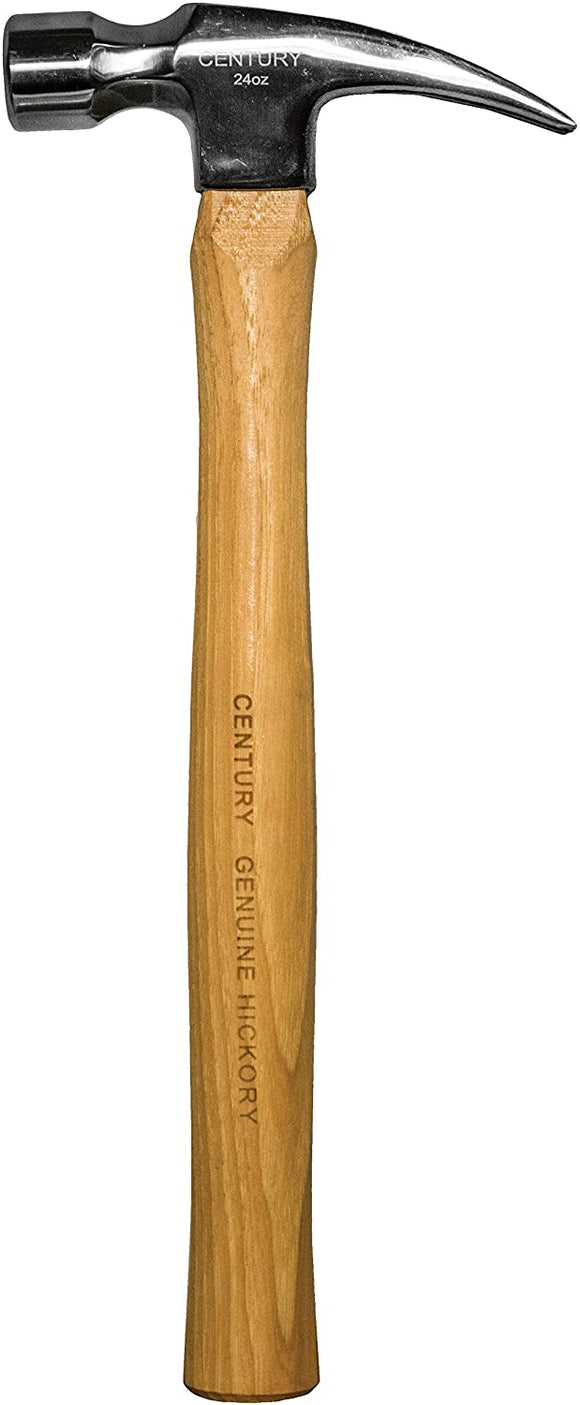 Century Drill And Tool Hammers Wood HandleE 24 Oz Straight 15-1/4″ Length (15-1/4″)