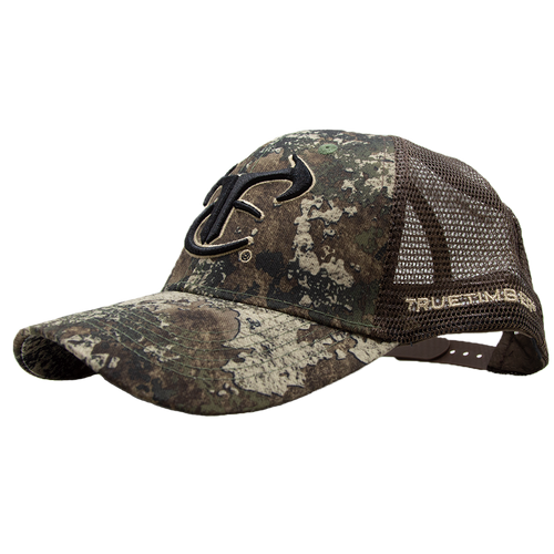 True Timber Logo Mesh Back Cap - Strata