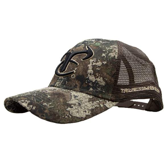 True Timber Logo Mesh Back Cap - Strata