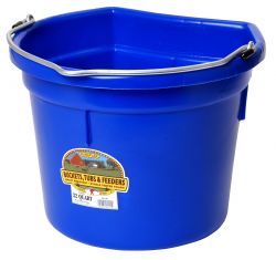 Little Giant 22 Quart Flat Back Plastic Bucket