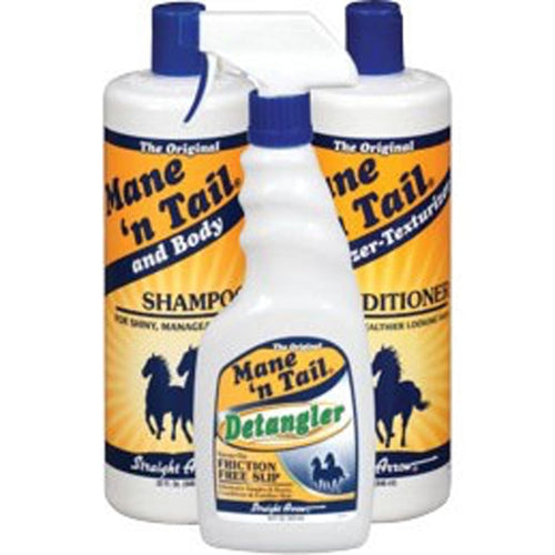 MANE 'N TAIL SHAMPOO W/DETANGLER BONUS PACK